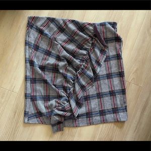 Vila Checkered Elastic Skirt, Size L